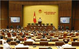 Hôm nay 8/11, Quốc hội biểu quyết thông qua nghị quyết về kinh tế - xã hội 2019